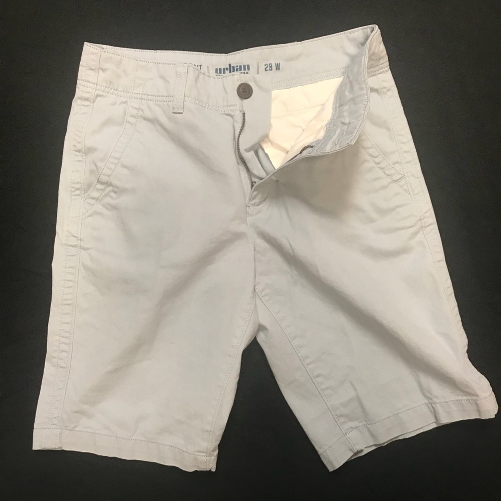 Urban pipeline light blue shorts